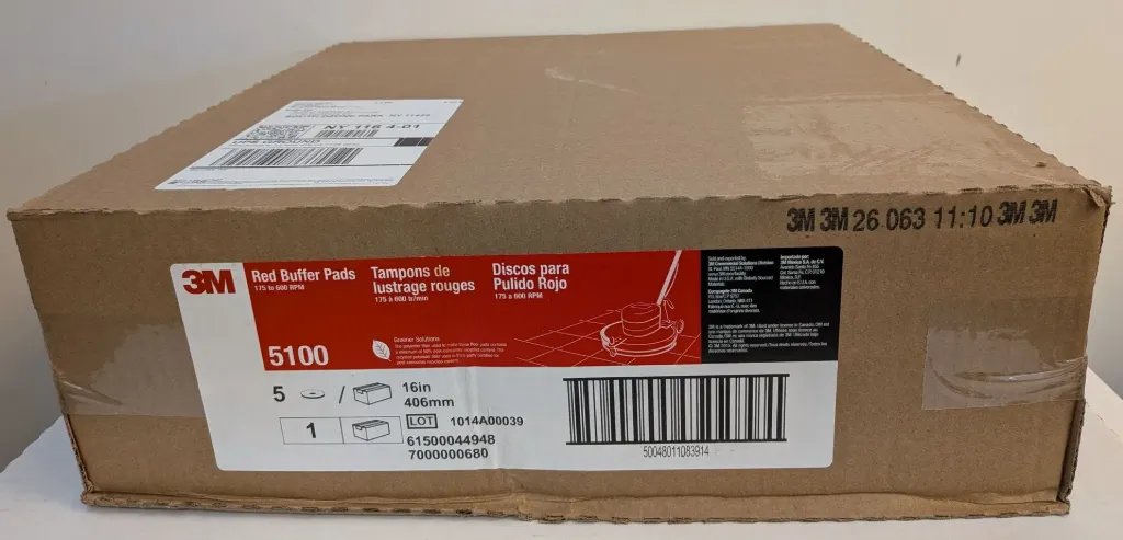 [3M18RP] 3M 18" RED PAD BOX