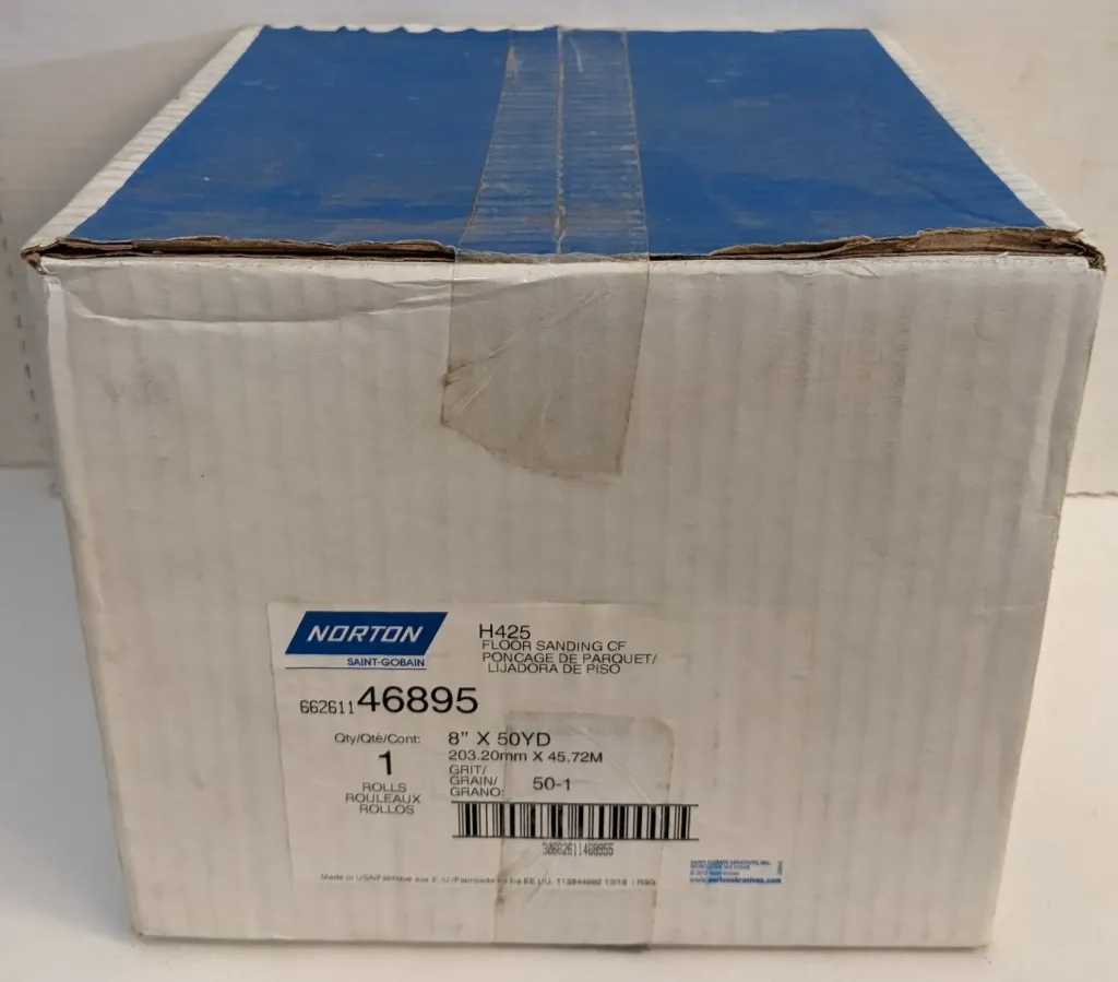 [NDR80] N ROLL 8" X 50 80 GRIT BOX