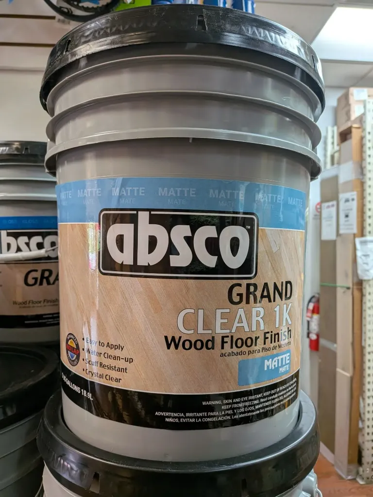 ABSCO 1K CLEAR MATTE 5 GAL