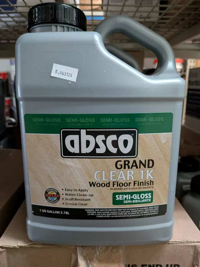 ABSCO 1K CLEAR SEMI-GLOSS 1 GAL