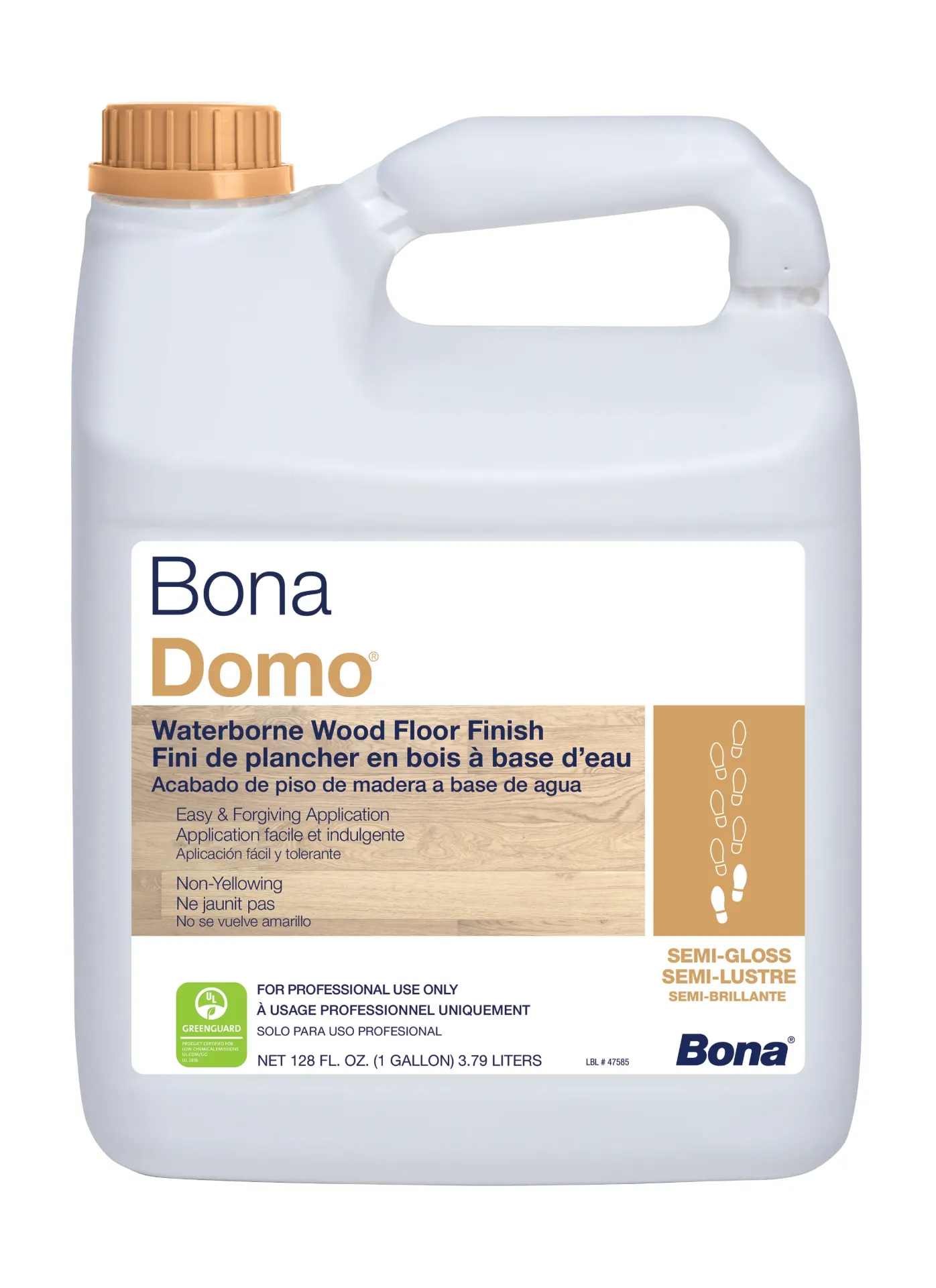 [BDSG] BONA DOMO SEMI-GLOSS WB 1 GAL