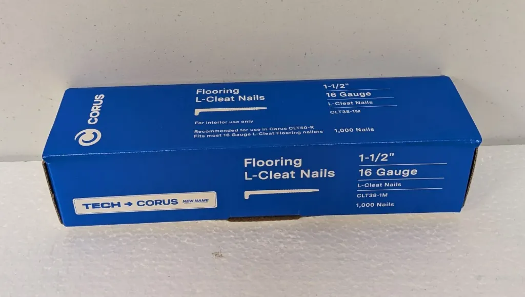 CLEATS 18 GAUGE 1-1/2" L CORUS - SMALL BOX