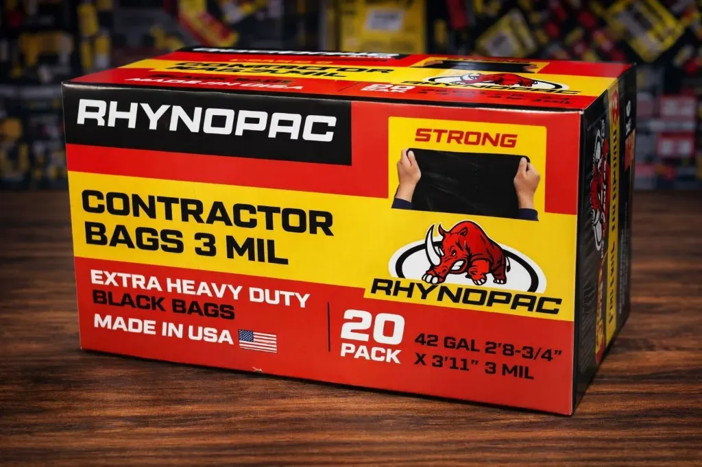 CONTRACTOR BAG, 3mil 20 COUNT