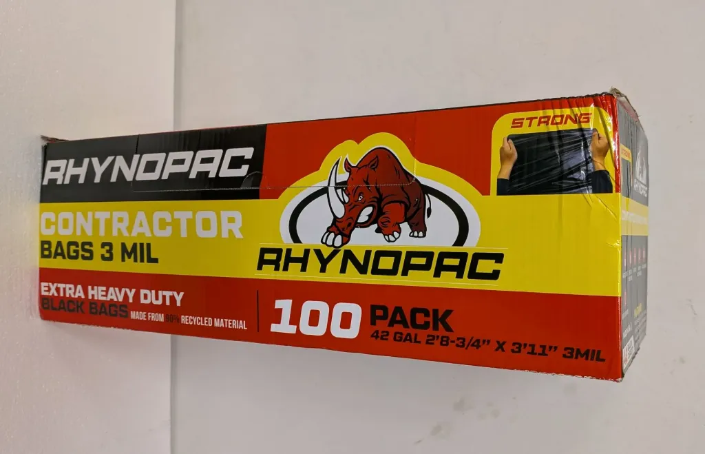 CONTRACTOR BAG, 3mil HEAVY DUTY 100 Count