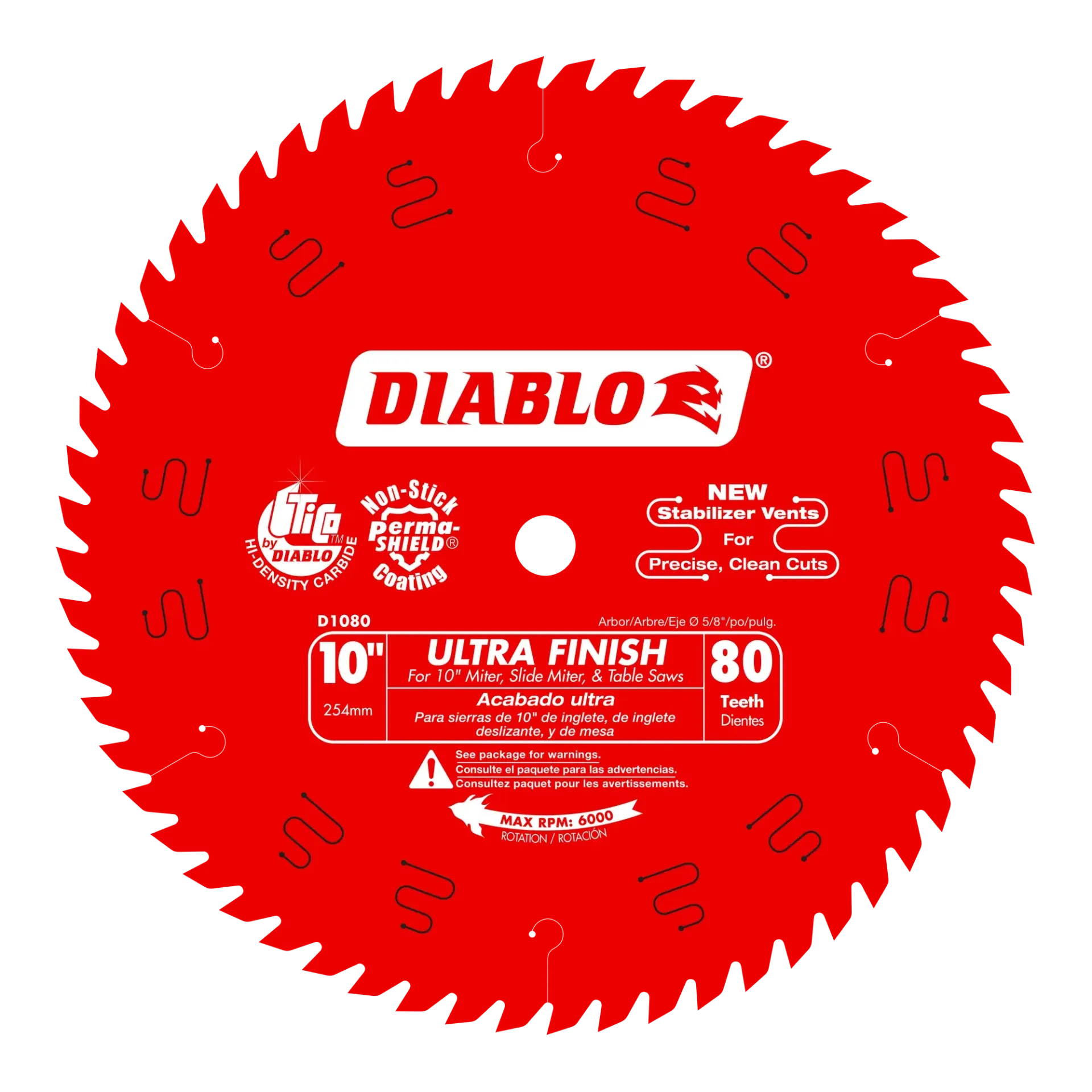 DIABLO 10" 80 TEETH BLADE