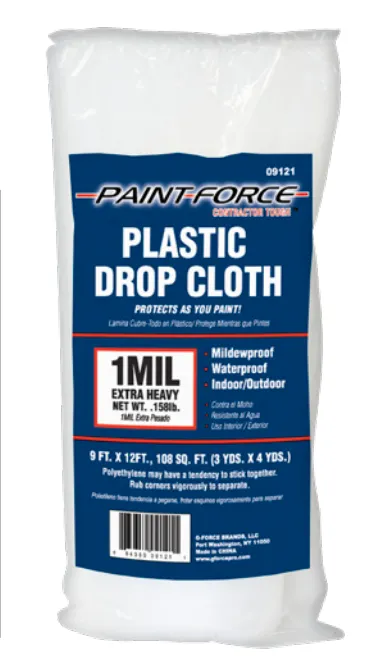 DROP CLOTH 1 MIL