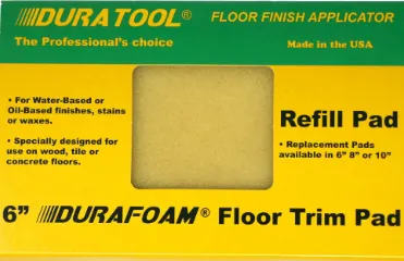 [750888080372] DURAFOAM 6" TRIM PAD REFILL