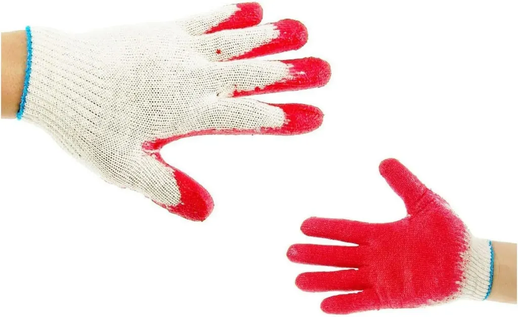 GLOVES, RED