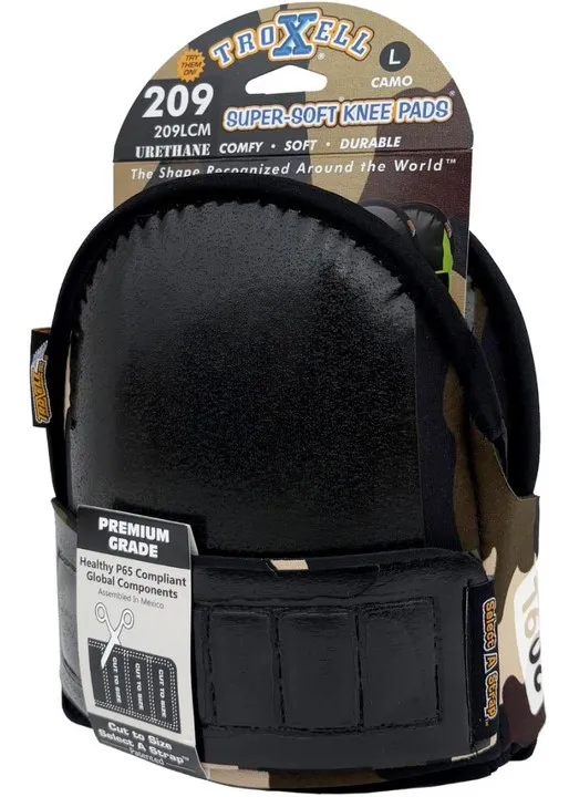 KNEEPAD,TROXELL SOFT  XL CAMO