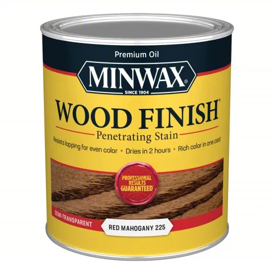 [MRM] MINWAX STAIN QT RED MAHOGANY 225