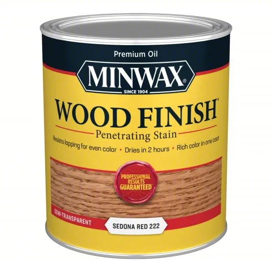 [MSR] MINWAX STAIN QT SEDONA RED 222