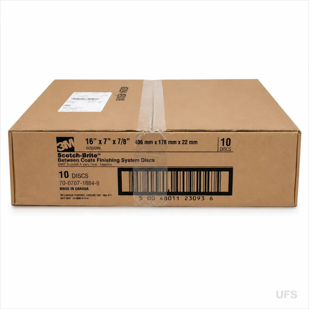 3M 16" MAROON PAD BOX