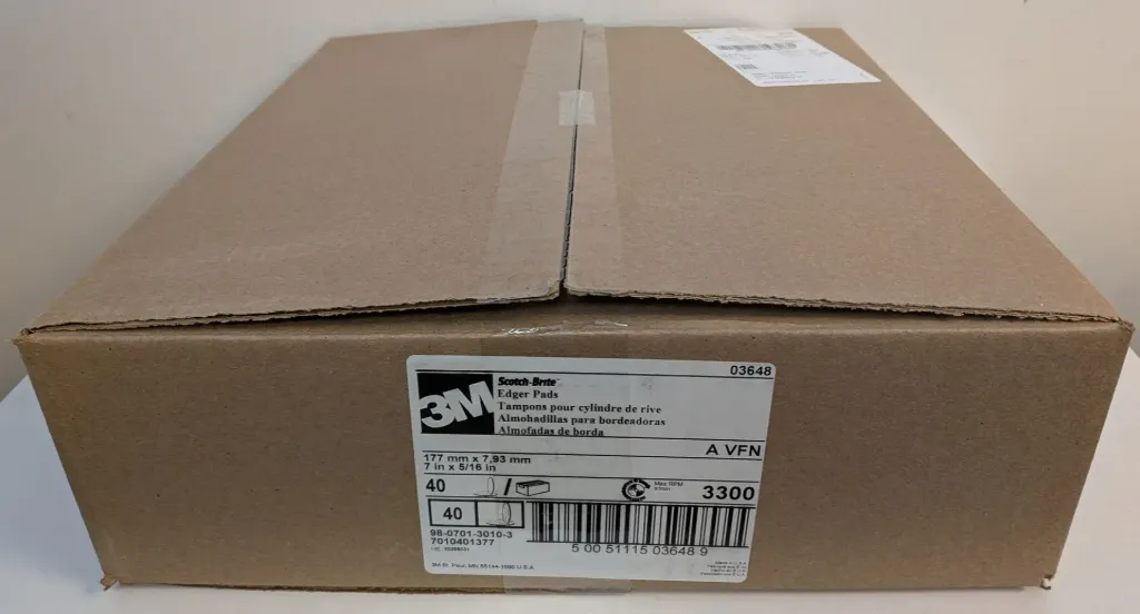 [3M7MP] 3M 7" MAROON EDGER PAD BOX