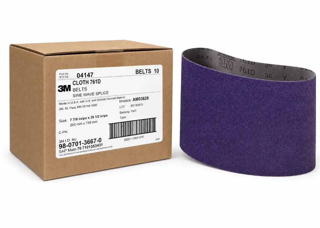 3M BELT 120 GRIT - REGALITE BOX
