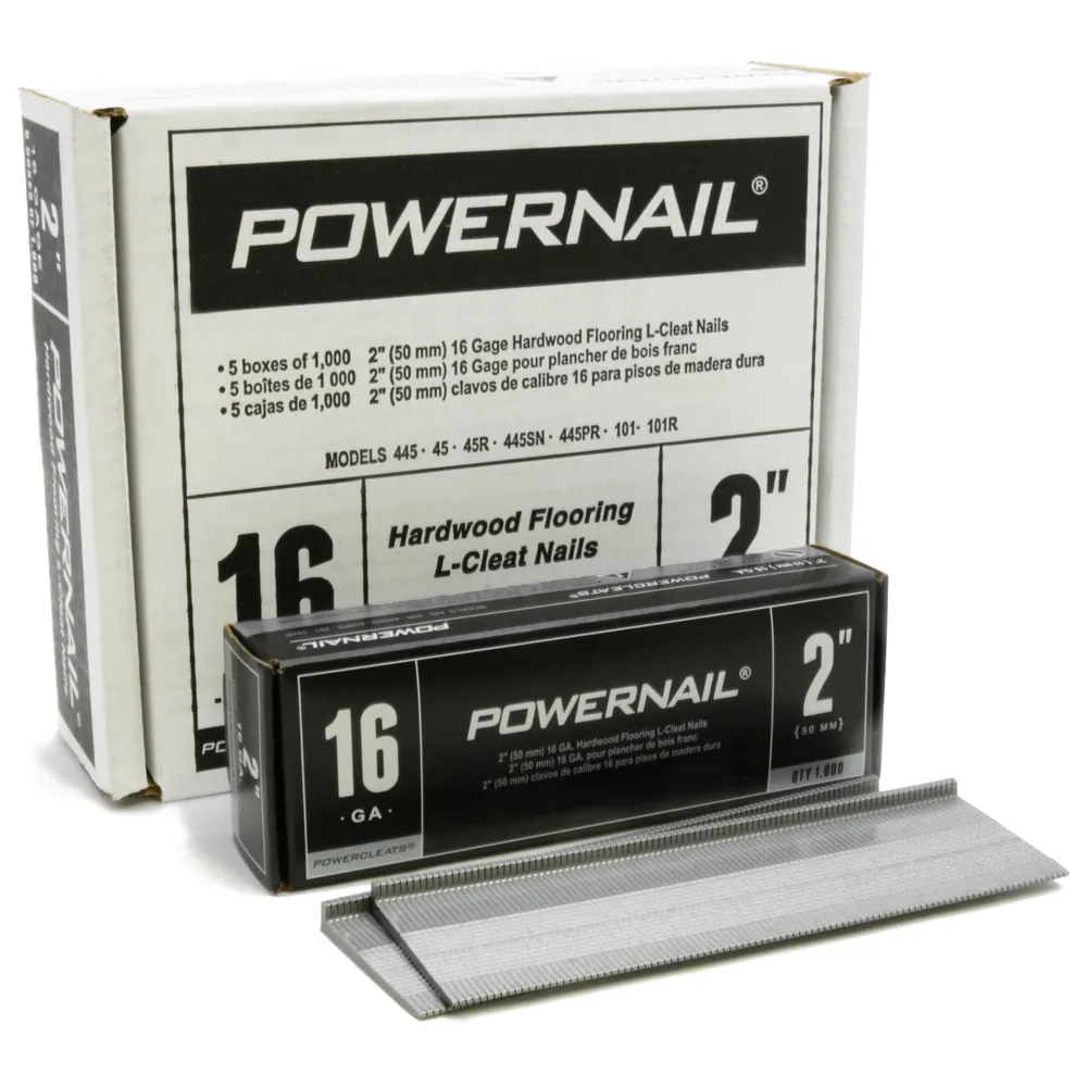 CLEATS POWERNAIL 16 GU 2" - CASE