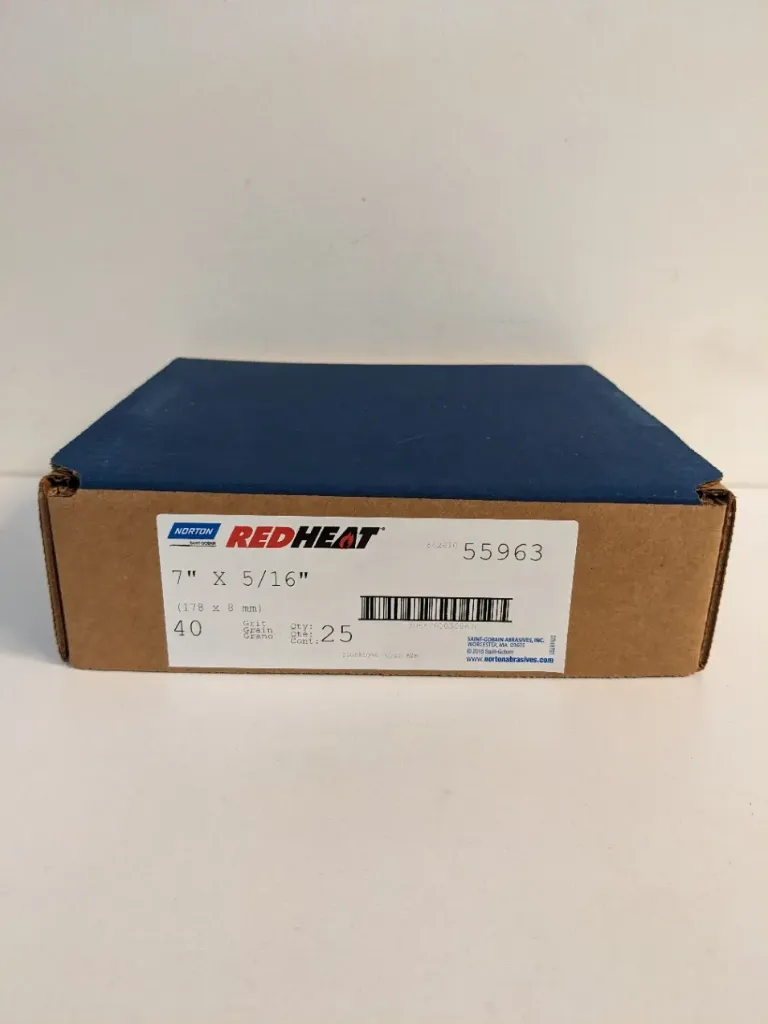N RH 7" 40 GRIT DISC BOX