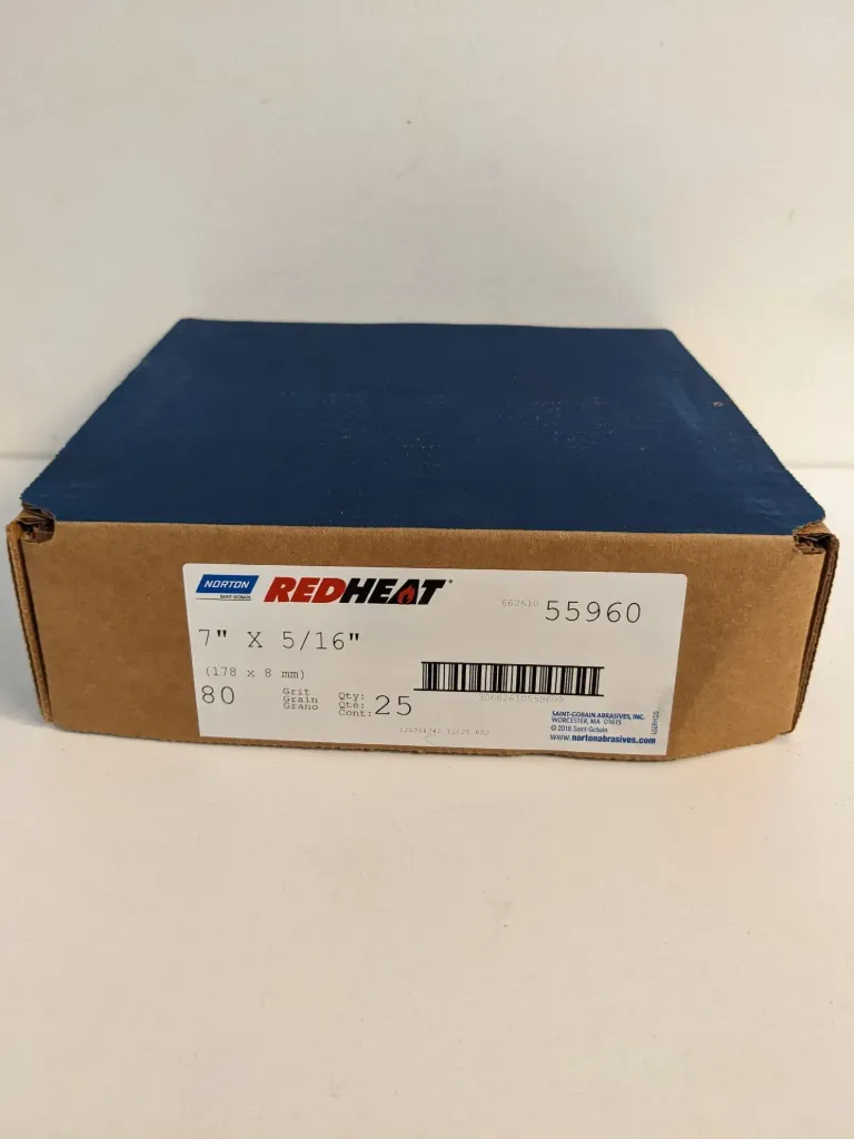 N RH 7" 80 GRIT DISC BOX