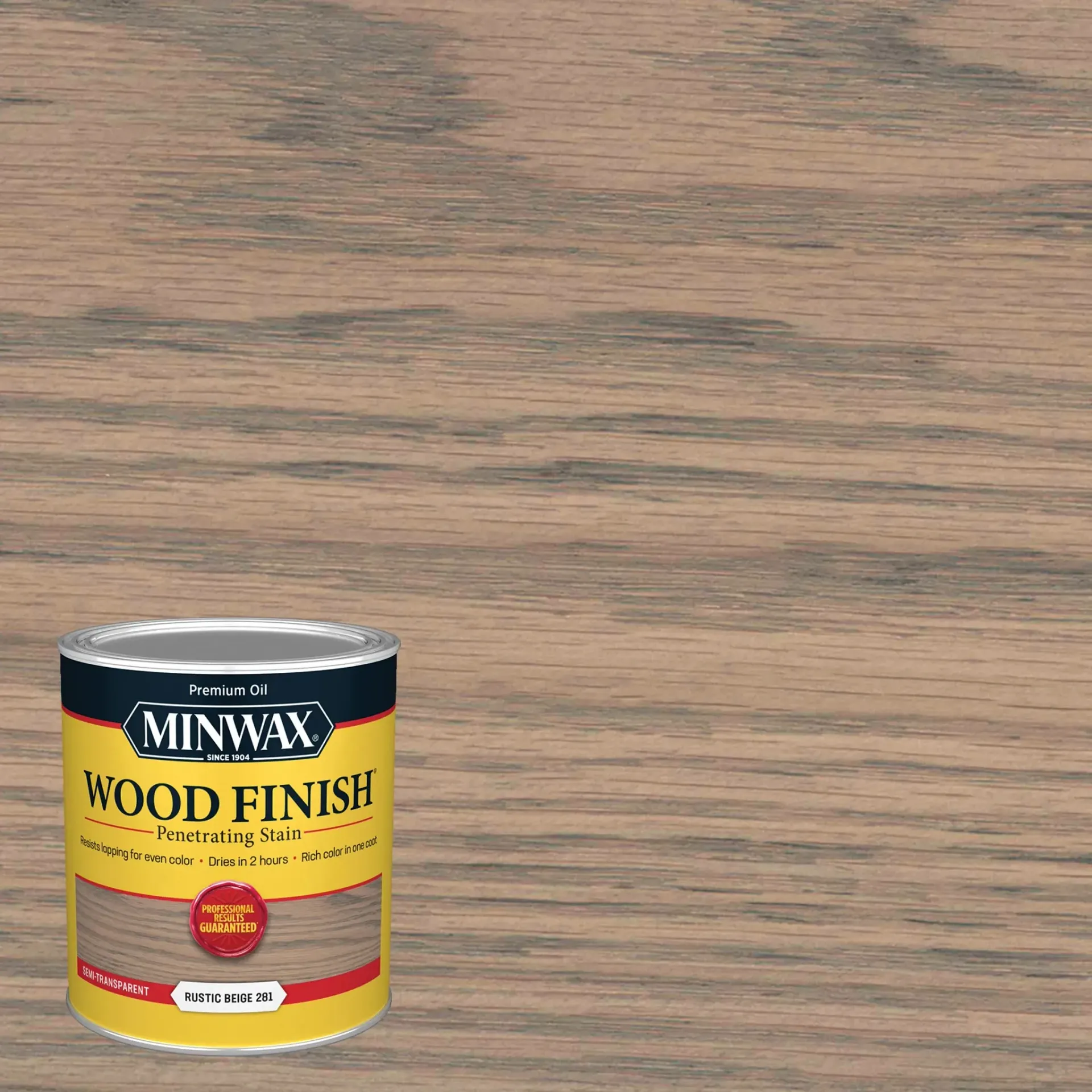 [MRB] MINWAX STAIN QT RUSTIC BEIGH 281